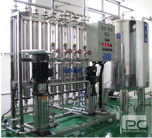 GMP 0.5噸/小時制藥純化水
